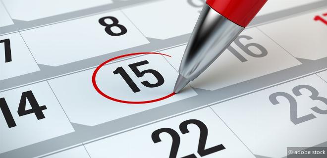 Termine im September Termine im September